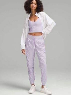 Lululemon Dance Studio Mid-Rise Lined Jogger *Full Length Lilac Purple size 6